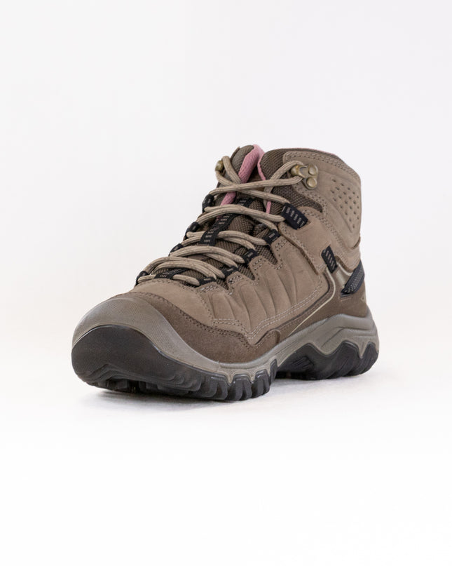 KEEN Targhee IV Mid Waterproof Hiking Boot (Women's) - Brindle/Nostalgia Rose