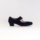 3.5 (US 6.0) / H (MEDIUM/WIDE) / NAVY SUEDE