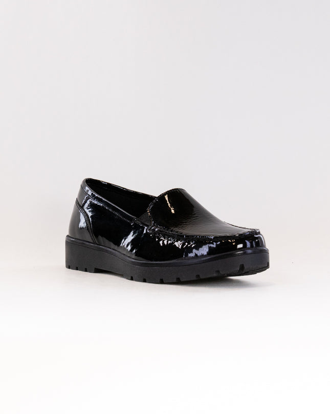 ARA Dewitt Loafer (Women's) - Black Patent