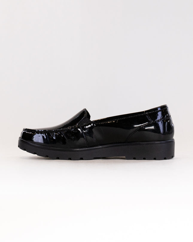 ARA Dewitt Loafer (Women's) - Black Patent
