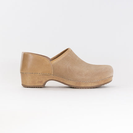 Dansko Brenna (Women's) - Sand Burnished Suede