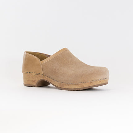 Dansko Brenna (Women's) - Sand Burnished Suede
