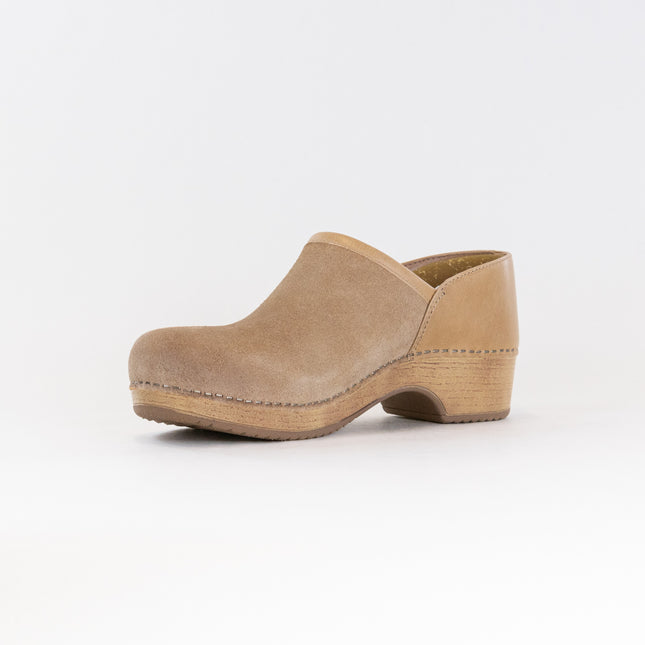 Dansko Brenna (Women's) - Sand Burnished Suede