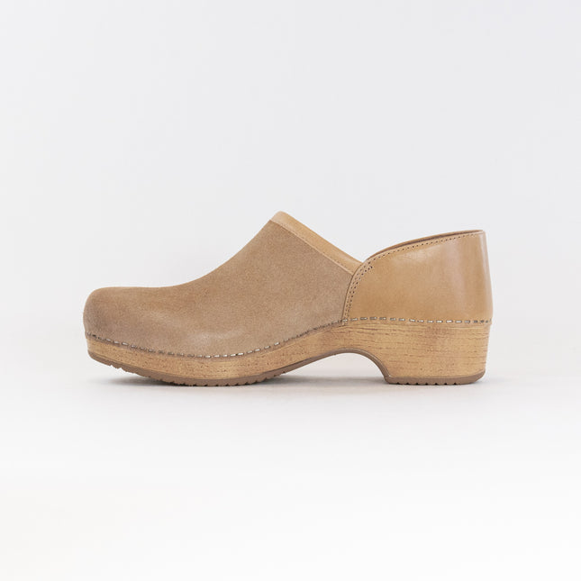 Dansko Brenna (Women's) - Sand Burnished Suede
