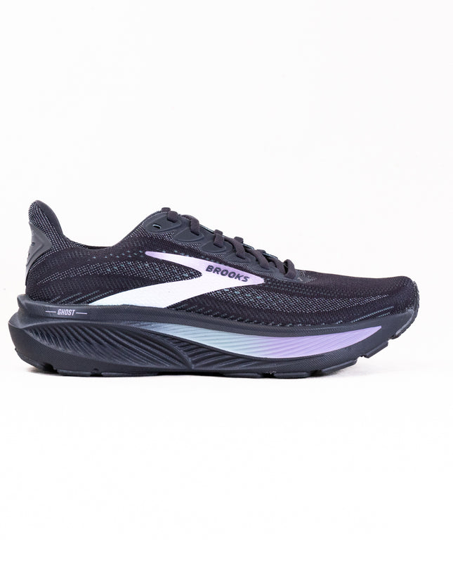 Brooks Ghost 17 (Women’s) - Grey/Clearwater/Purple