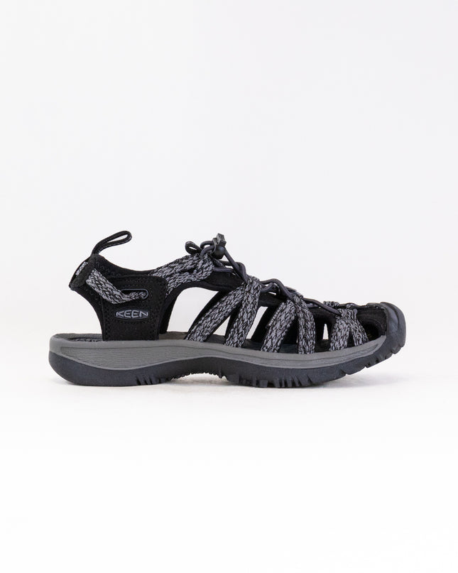 KEEN Whisper (Women's) - Black/Steel Grey