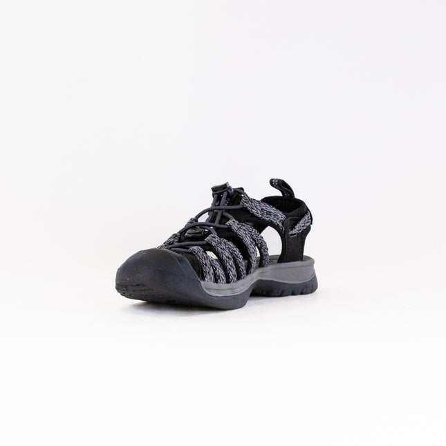 KEEN Whisper (Women's) - Black/Steel Grey