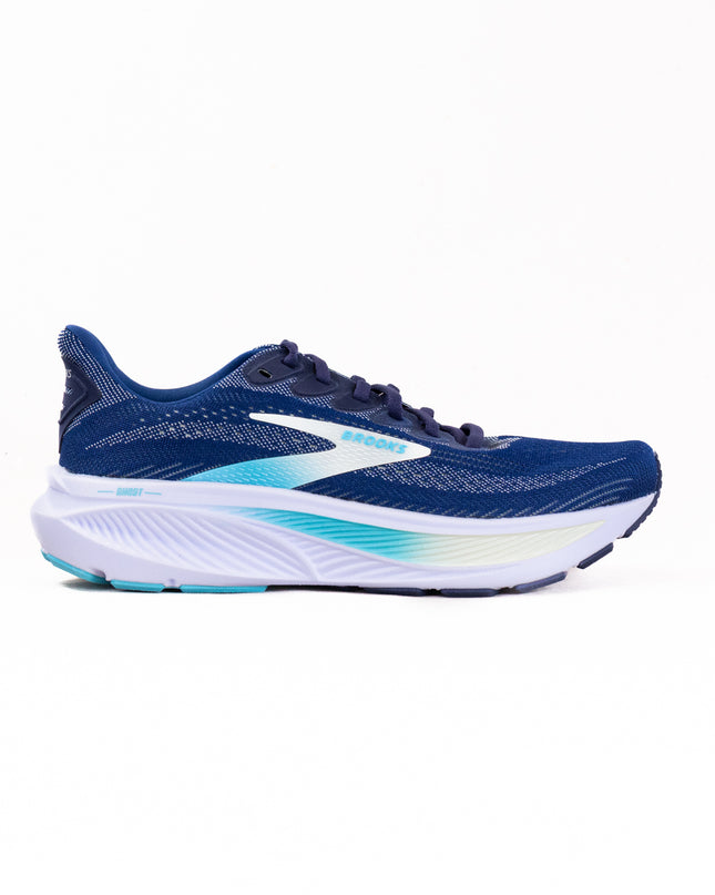 Brooks Ghost 17 (Women’s) - Navy/Green/Turquoise
