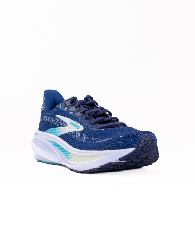 Brooks Ghost 17 (Women’s) - Navy/Green/Turquoise