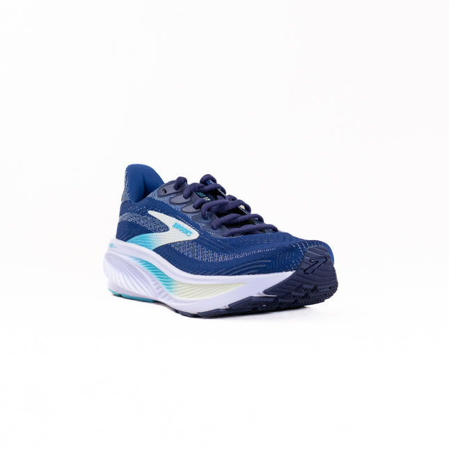 Brooks Ghost 17 (Women’s) - Navy/Green/Turquoise