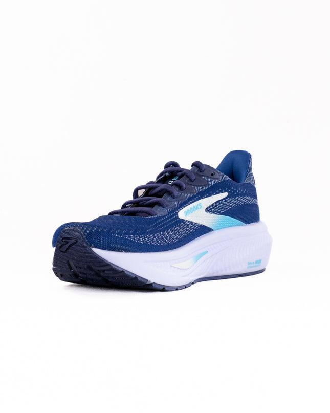 Brooks Ghost 17 (Women’s) - Navy/Green/Turquoise
