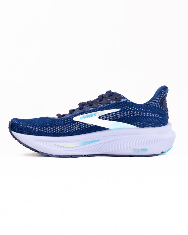 Brooks Ghost 17 (Women’s) - Navy/Green/Turquoise