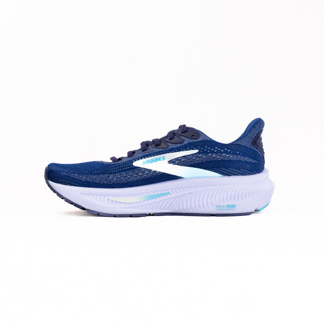 Brooks Ghost 17 (Women’s) - Navy/Green/Turquoise