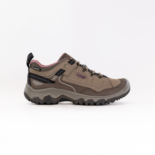 KEEN Targhee IV Waterproof Hiking Shoe (Women's) - Brindle/Nostalgia Rose