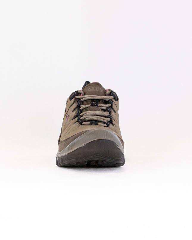 KEEN Targhee IV Waterproof Hiking Shoe (Women's) - Brindle/Nostalgia Rose