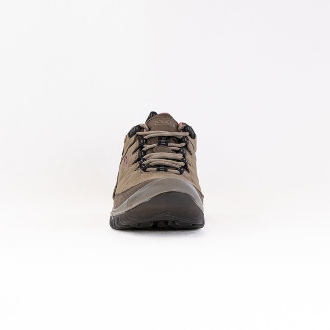 KEEN Targhee IV Waterproof Hiking Shoe (Women's) - Brindle/Nostalgia Rose