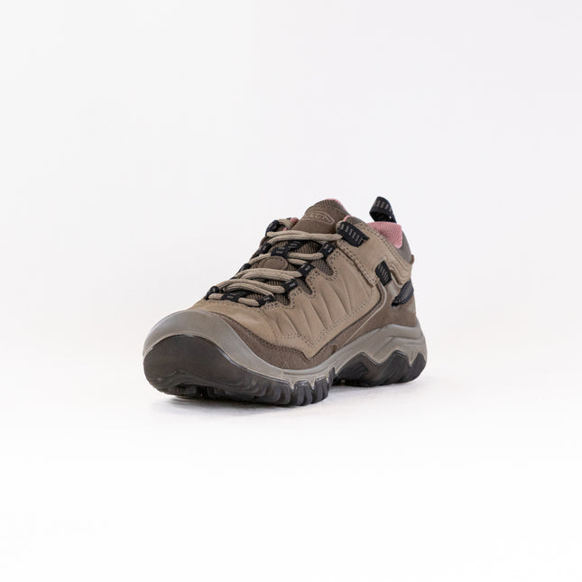 KEEN Targhee IV Waterproof Hiking Shoe (Women's) - Brindle/Nostalgia Rose