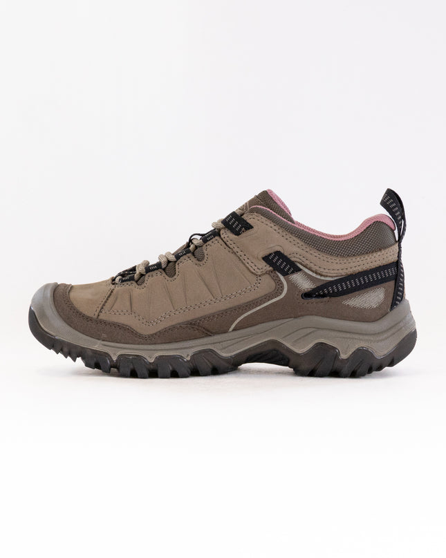 KEEN Targhee IV Waterproof Hiking Shoe (Women's) - Brindle/Nostalgia Rose