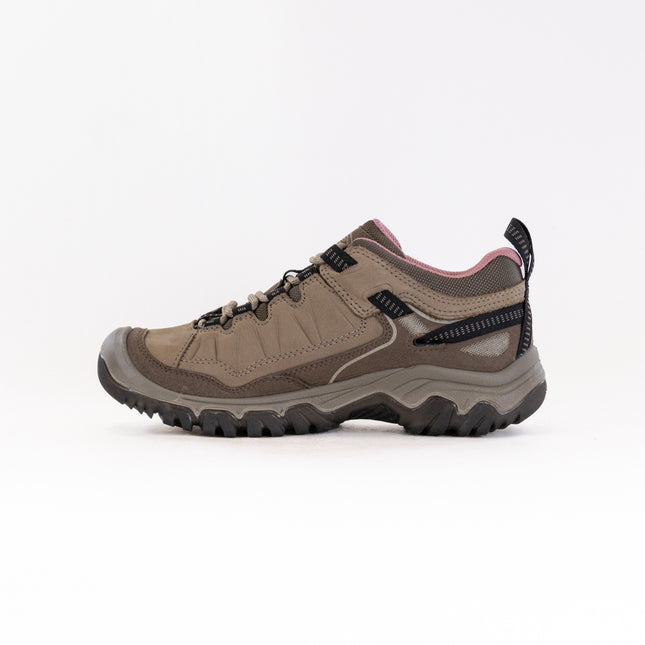 KEEN Targhee IV Waterproof Hiking Shoe (Women's) - Brindle/Nostalgia Rose