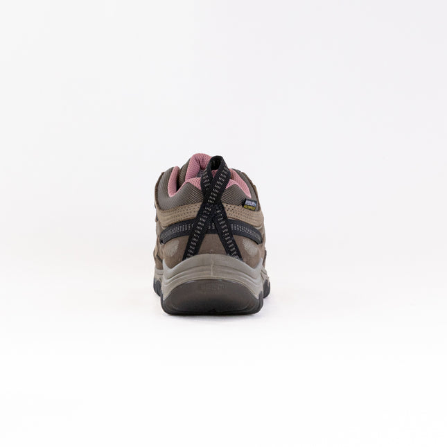 KEEN Targhee IV Waterproof Hiking Shoe (Women's) - Brindle/Nostalgia Rose