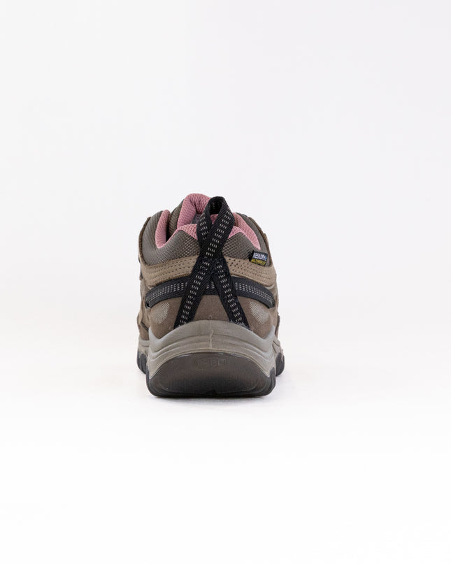 KEEN Targhee IV Waterproof Hiking Shoe (Women's) - Brindle/Nostalgia Rose