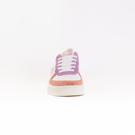 Gola Classics Grandslam Quadrant Sneakers (Women's) - White/Terracotta/Rose Gold/Red Ochre