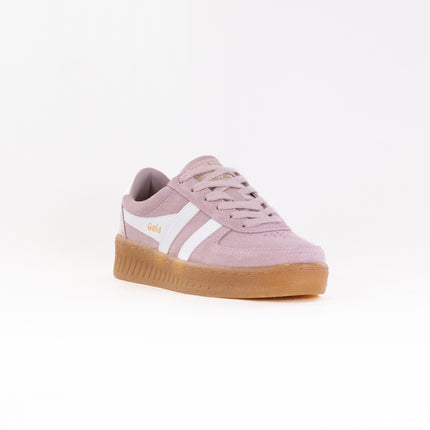 Gola Classics Grandslam Suede Sneakers (Women's) - Rose/Off White/Gum