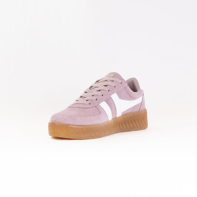 Gola Classics Grandslam Suede Sneakers (Women's) - Rose/Off White/Gum