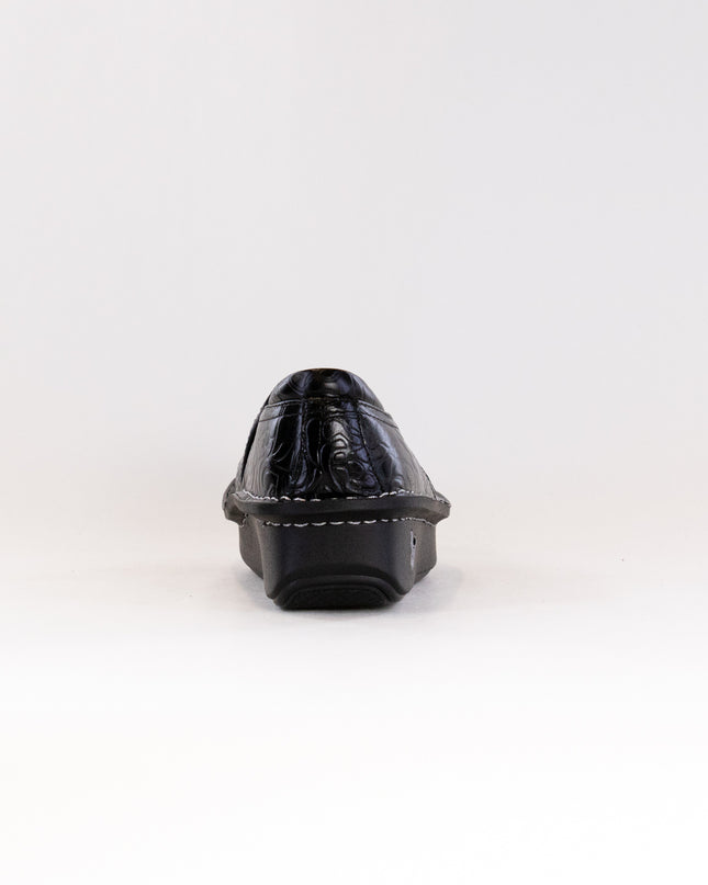 Alegria Debra (Women's) - Black Embossed Rose