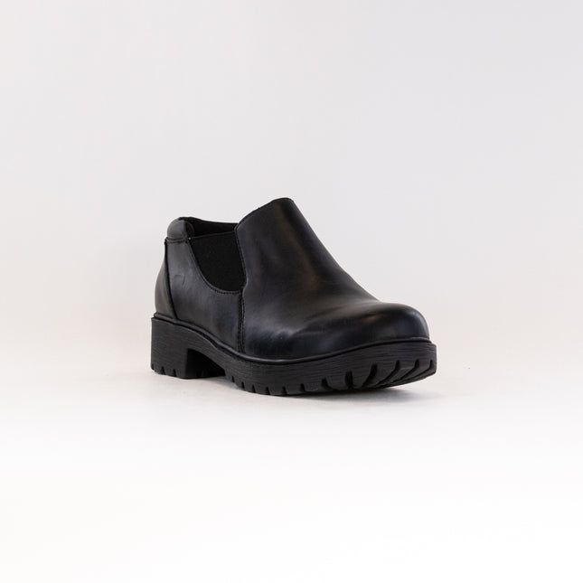 Alegria Ramona (Women's) - Black Oiled Leather