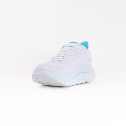 Hoka Clifton 10 (Women's) - White/Cielo Blue
