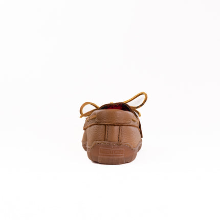 Minnetonka Moosehide Fleece Moc (Men's) - Natural Leather