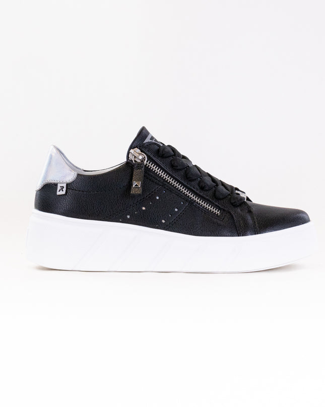 Rieker Carla W2605 Sneaker (Women's) - Schwarz