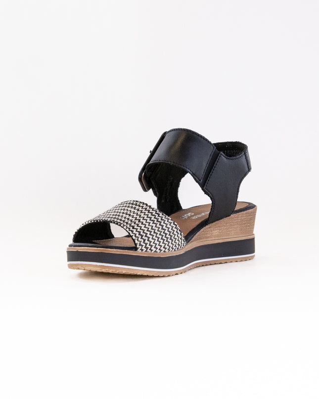 Remonte Jerilyn D6453 (Women's) - Schwarz/Crema/Lugano