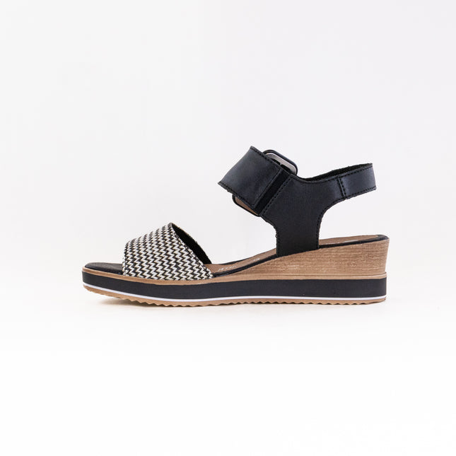 Remonte Jerilyn D6453 (Women's) - Schwarz/Crema/Lugano