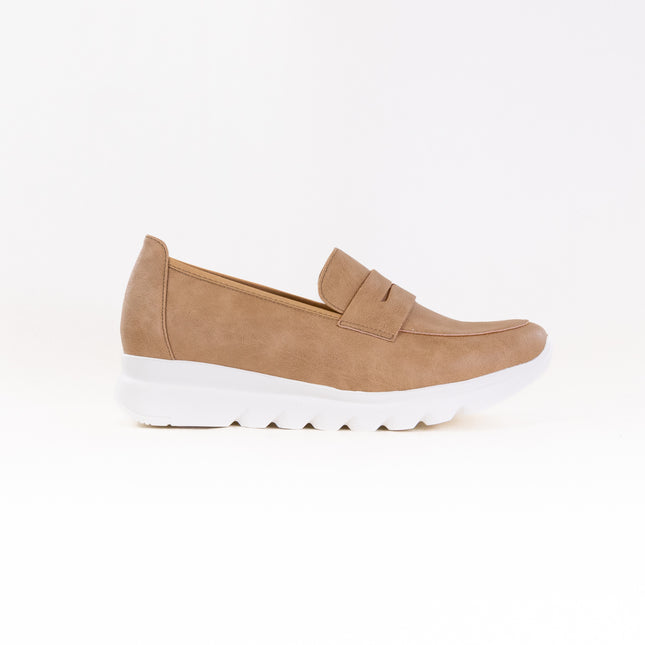 Wolky Snoafer F2F (Women's) - Sand Leather