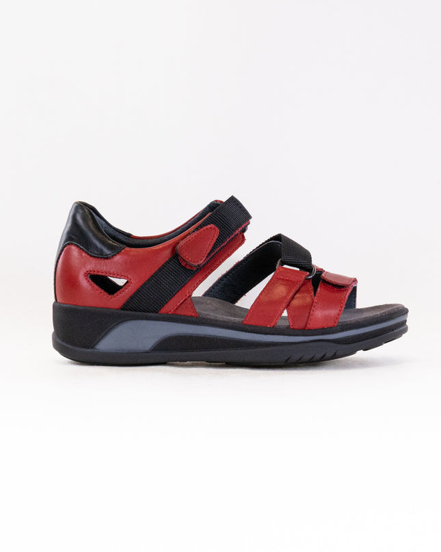 Wolky Desh (Women's) - Savana Leather Red