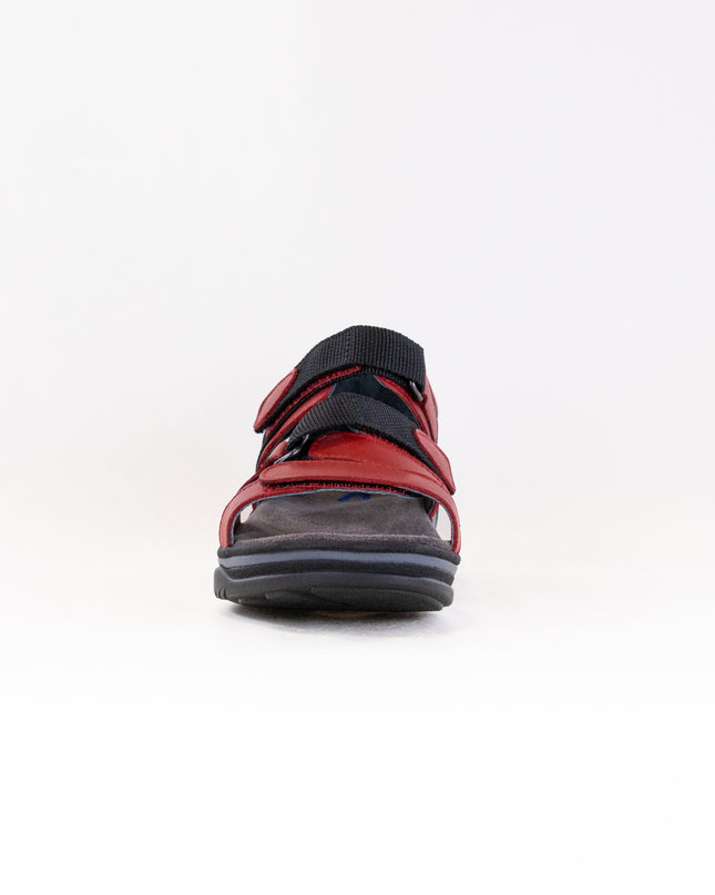 Wolky Desh (Women's) - Savana Leather Red