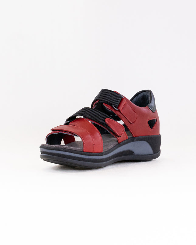 Wolky Desh (Women's) - Savana Leather Red