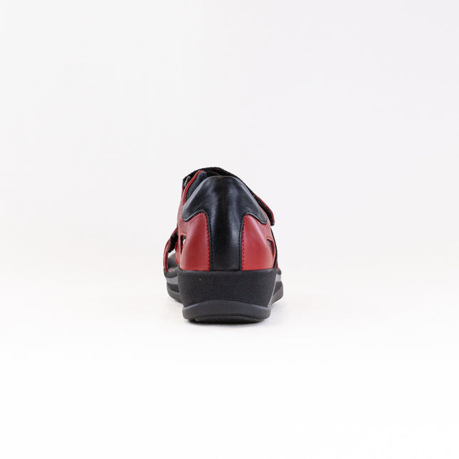 Wolky Desh (Women's) - Savana Leather Red
