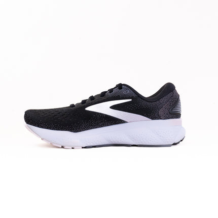 Brooks Ghost 16 (Women’s) - Black/White/Orchid Ice