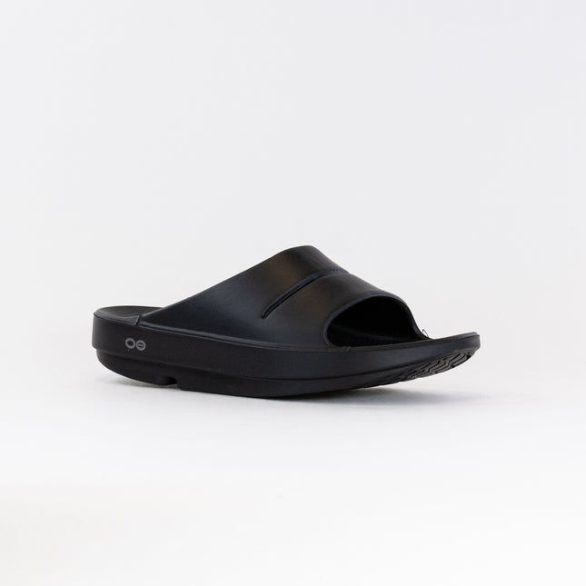 OOFOS Ooahh Slide Sandal (Unisex) - Black