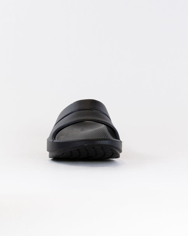 OOFOS Ooahh Slide Sandal (Unisex) - Black