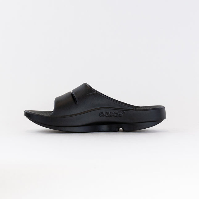 OOFOS Ooahh Slide Sandal (Unisex) - Black