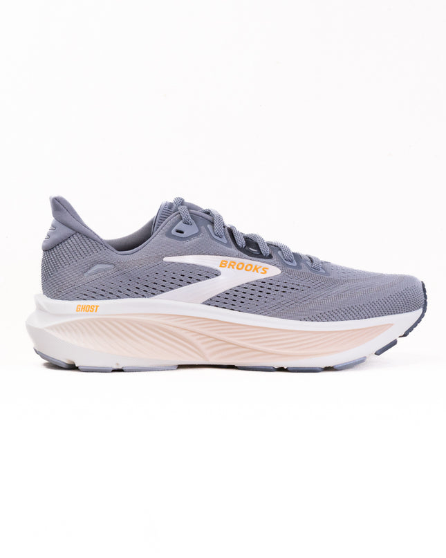 Brooks Ghost 18 (Women’s) - Grey/Morganite/Coconut