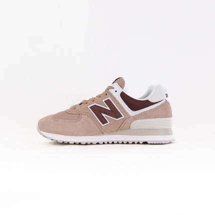 New Balance 574 (Women's) - Flat Taupe/Oak/Turtle Dove