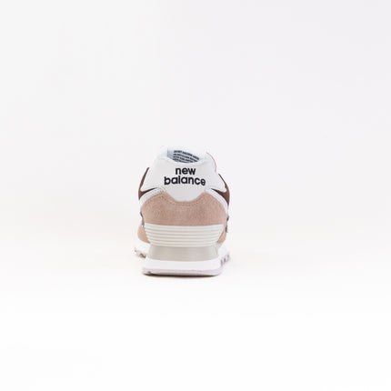 New Balance 574 (Women's) - Flat Taupe/Oak/Turtle Dove