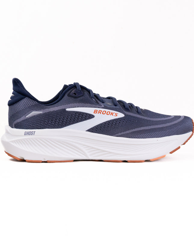 Brooks Ghost 18 (Men’s) - Navy Blazer/Red Earth/Blue
