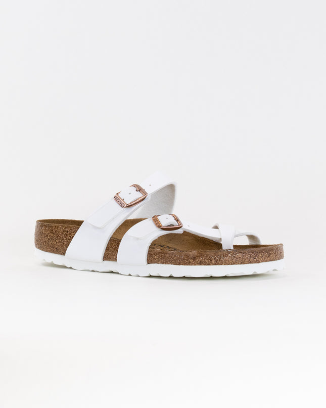 Birkenstock Mayari (Women's) - White Birko-Flor