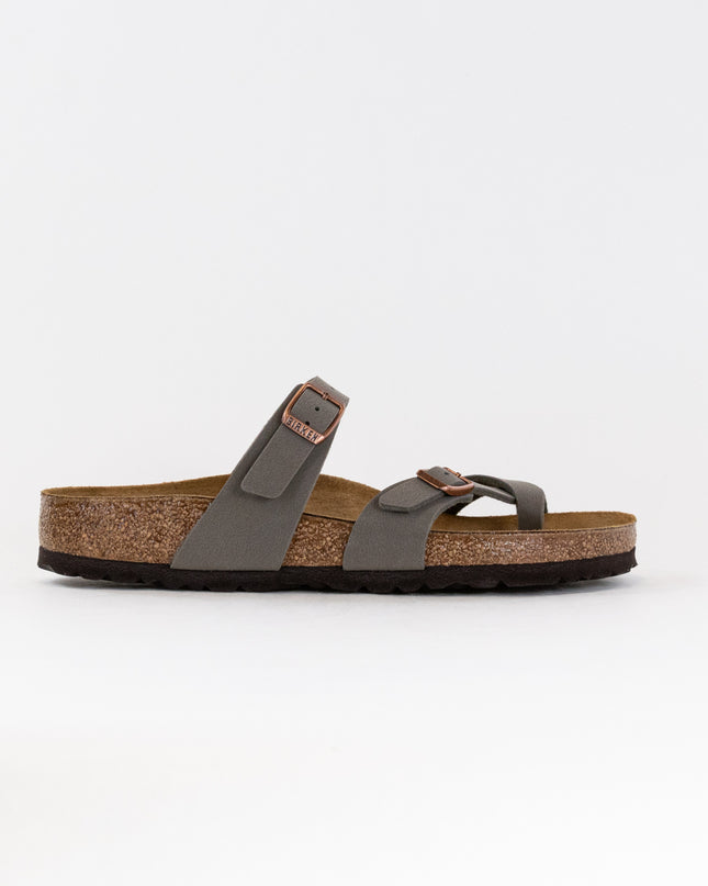 Birkenstock Mayari Birkibuc (Women's) - Stone